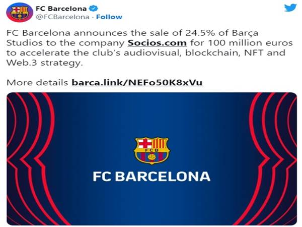 Thể thao chiều 2/8: Barca tiếp tục bỏ túi 100 triệu Euro